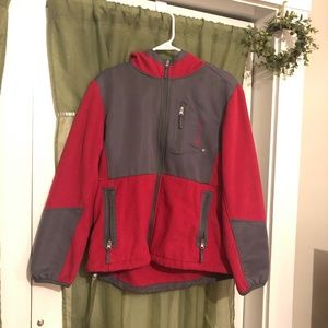 FLEECE ZIP UP HOODIE